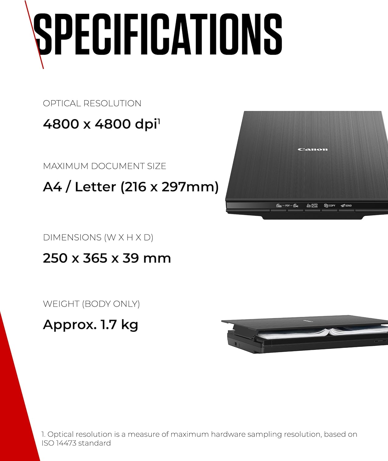 Canon CanoScan LiDE 400 Flatbed Scanner – 4800×4800 dpi Canon CanoScan LiDE 400 Flatbed Scanner – 4800×4800 dpi